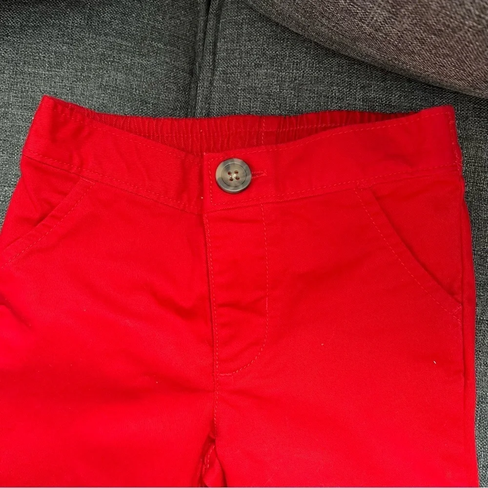 Old Navy Bright Red Kids Casual Pants